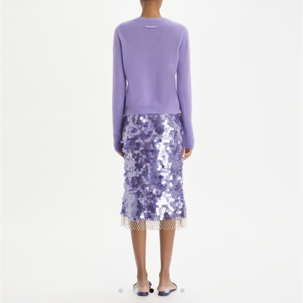 New Tory Burch Sequin Shell Skirt - Picture 8 of 15